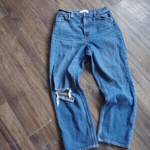 Vintage Abercrombie & Fitch The Ankle Straight Ulter High Rise